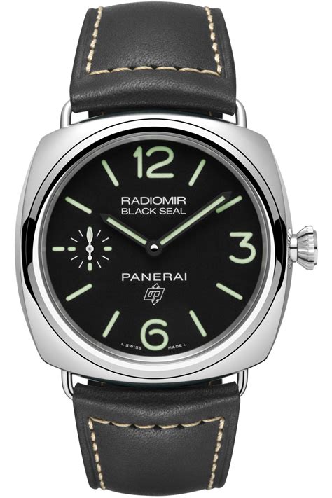 panerai black seal prix|panerai radiomir black seal.